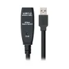 USB jatkojohto NANOCABLE 10.01.031 Musta