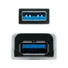 USB jatkojohto NANOCABLE 10.01.031 Musta