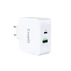 USB Wall Charger TooQ TQWC-2SC03WT White 48 W