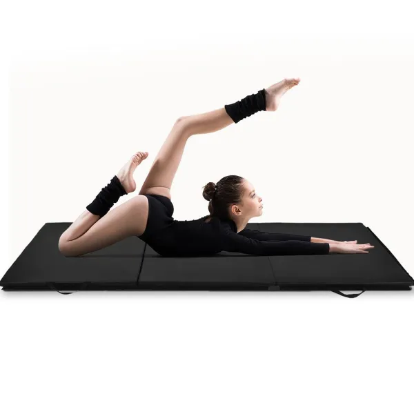 Folding exercise mat Springos FA0041 180x60x5cm