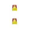 Power Cord NANOCABLE 10.20.1901-GR 2 m Red Green