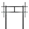 Fixed TV Support TooQ FS20200M-B 60" - 105" 100 Kg Black Wheels
