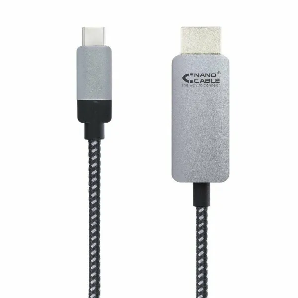 USB-C - HDMI kaapeli NANOCABLE 10.15.5103 Melns 3 m