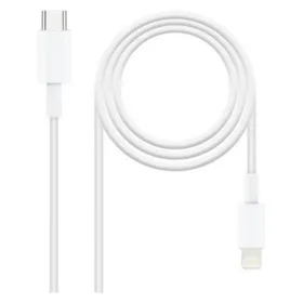 Lightning Kabelis NANOCABLE A12 SM-A125F USB C 1 m
