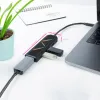 USB-C Hub NANOCABLE 10.16.0401 Black 100 W