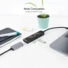 USB-C Hub NANOCABLE 10.16.0401 Black 100 W