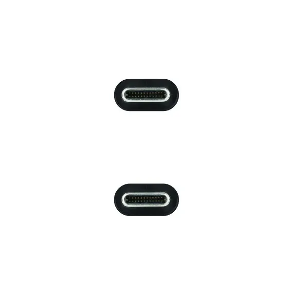 USB-C-Kaapeli NANOCABLE 10.01.4102 Musta 2 m