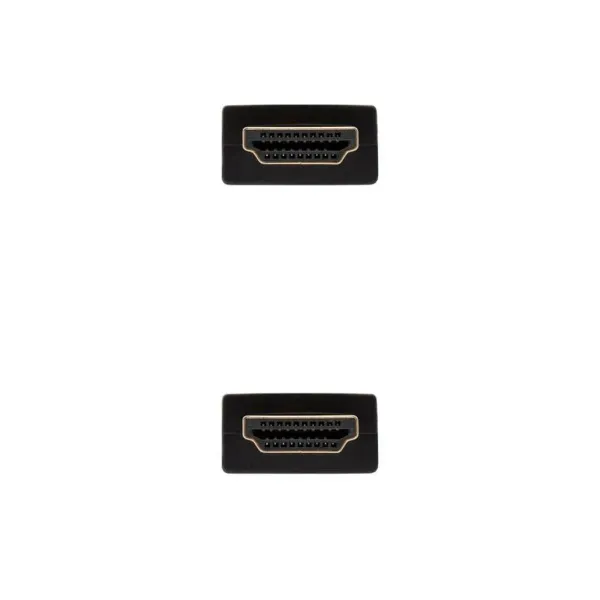 HDMI Kabelis NANOCABLE 10.15.3802 Melns 2 m