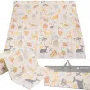Двусторонний складной игровой коврик из пеноматериала для детей Springos KM0019, 180x200 см, нескользящий