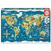 Child's Puzzle Educa Mapamundi (200 pcs)