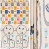 Двусторонний складной игровой коврик для детей Springos KM0020, 180x200 см XXL, с транспортом