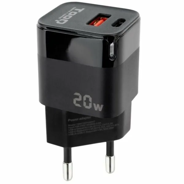 Wall Charger TooQ TQWC-QCPD20