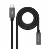 USB-C-kaabel NANOCABLE 10.01.4401 Must 1 m