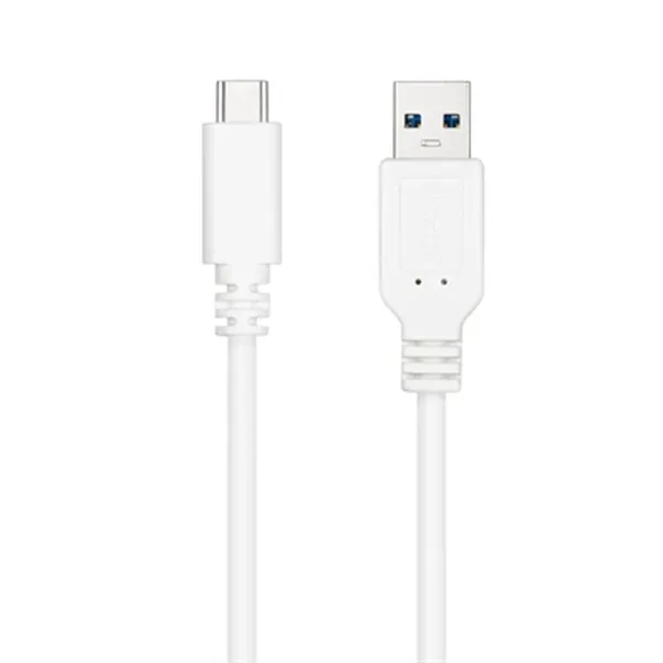 USB-C Cable to USB NANOCABLE 10.01.4000-W White Black 50 cm