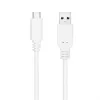 USB-C Cable to USB NANOCABLE 10.01.4000-W White Black 50 cm
