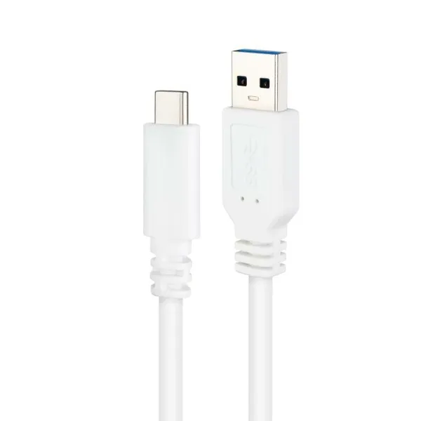 USB-C Cable to USB NANOCABLE 10.01.4000-W White Black 50 cm