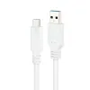 USB-C Cable to USB NANOCABLE 10.01.4000-W White Black 50 cm