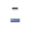 USB-C Cable to USB NANOCABLE 10.01.4000-W White Black 50 cm