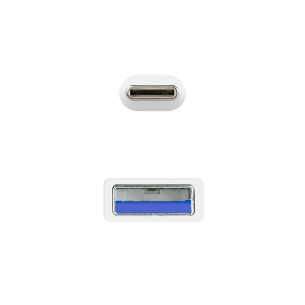 USB-C Cable NANOCABLE 10.01.4001-L150-W White 1,5 m