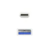 USB-C Cable NANOCABLE 10.01.4001-L150-W White 1,5 m