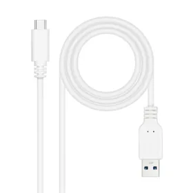 USB-C Cable to USB NANOCABLE 10.01.4002-W Balts 2 m