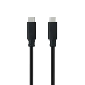 USB-C Kabelis NANOCABLE 10.01.4103 Melns 3 m