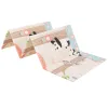Двусторонний складной игровой коврик из пеноматериала для детей Springos KM0023, 150x200 см, с рисунком животных