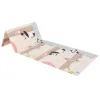 Двусторонний складной игровой коврик из пеноматериала для детей Springos KM0023, 150x200 см, с рисунком животных