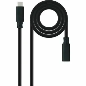 USB-kaabel NANOCABLE USB 3.2 GEN2x2 Must