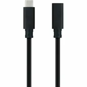 USB-kaabel NANOCABLE USB 3.2 GEN2x2 Must