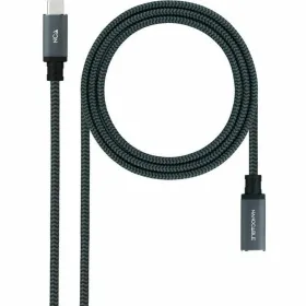 USB Cable NANOCABLE USB 3.2 GEN2x2 100W C/M-H Black
