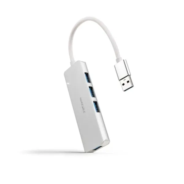 USB-jaotur NANOCABLE 10.16.4602 Hõbedane