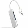 USB Centrmezgls NANOCABLE 10.16.4602 Sudrabains