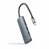 USB Hub NANOCABLE Nanocable Hub USB-C 3xUSB-A+HDMI+USB-C PD Grey 100 W 50 W