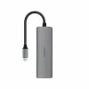 USB Hub NANOCABLE Nanocable Hub USB-C 3xUSB-A+HDMI+USB-C PD Grey 100 W 50 W