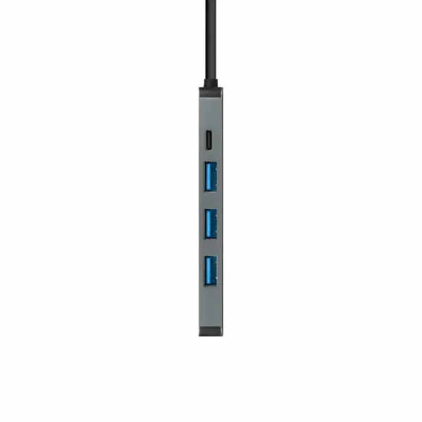 USB Hub NANOCABLE Nanocable Hub USB-C 3xUSB-A+HDMI+USB-C PD Grey 100 W 50 W