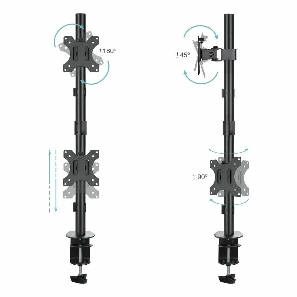Ekrano laikiklis TooQ DB1233TNV-B 32" 13" 16 Kg