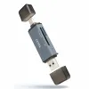 Card Reader TooQ TQR-3001G Black Grey