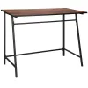 Kirjoituspöytä, tietokonepöytä Springos HF0027, 100x50x76 cm, loft-tyyli, musta/ruskea
