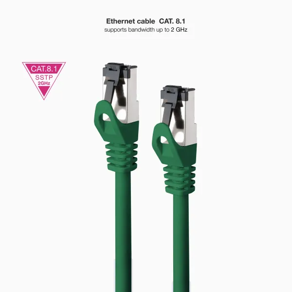 USB-Kaapeli NANOCABLE 10.20.2002-GR Vihreä 2 m