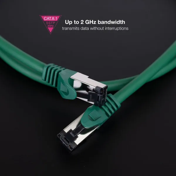 USB-kaabel NANOCABLE 10.20.2002-GR Roheline 2 m