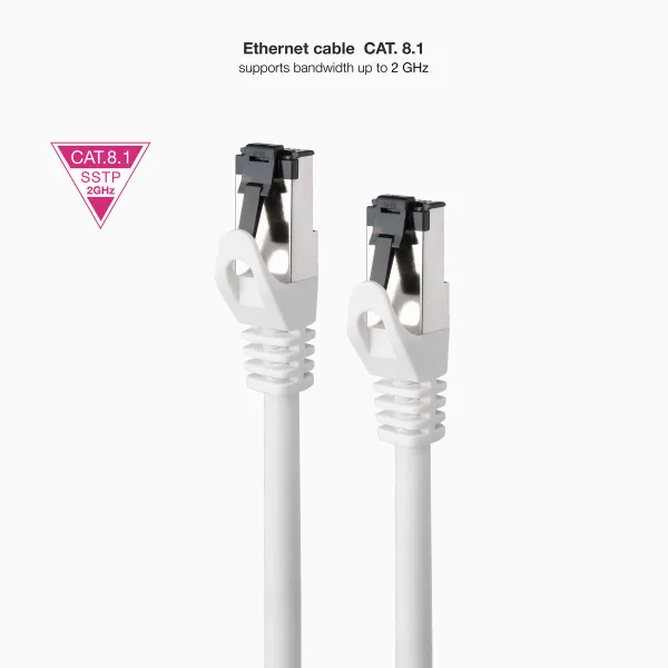 USB-kaabel NANOCABLE 10.20.2002-W Valge 2 m
