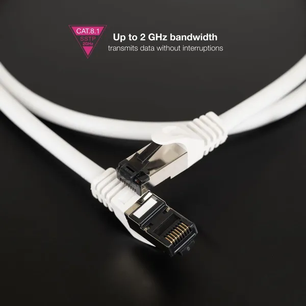 USB-kaabel NANOCABLE 10.20.2002-W Valge 2 m