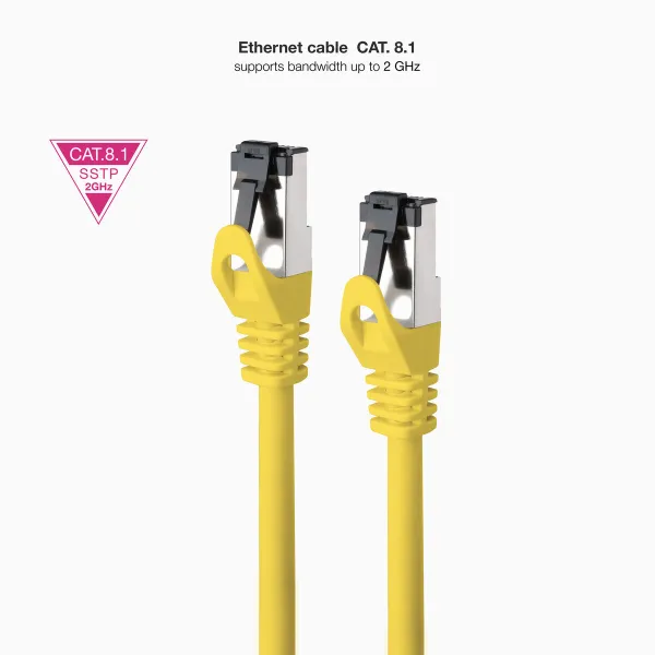 USB-kaabel NANOCABLE 10.20.2002-Y Kollane 2 m
