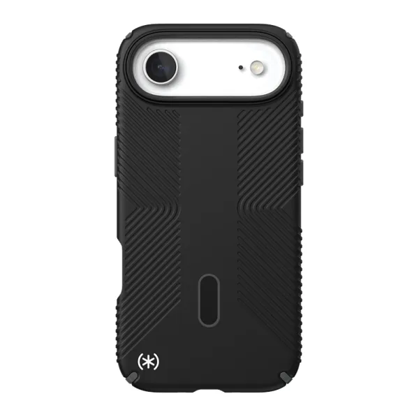 Speck Presidio2 Grip ClickLock & MagSafe - iPhone Air Case (Black / Slate Gray / White)