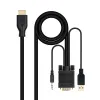 VGA Cable NANOCABLE 10.15.4612 Black