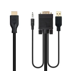 VGA-kaapeli NANOCABLE 10.15.4612 Musta