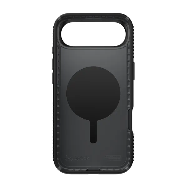 Speck Presidio2 Grip ClickLock & MagSafe - iPhone Air Case (Black / Slate Gray / White)