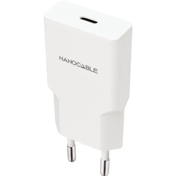 Seinalaadija NANOCABLE 10.10.2024 Valge