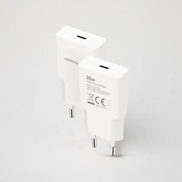 Wall Charger NANOCABLE 10.10.2024 White